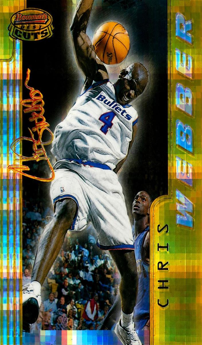 1996 Chris Webber [Atomic Refractor] #BC18