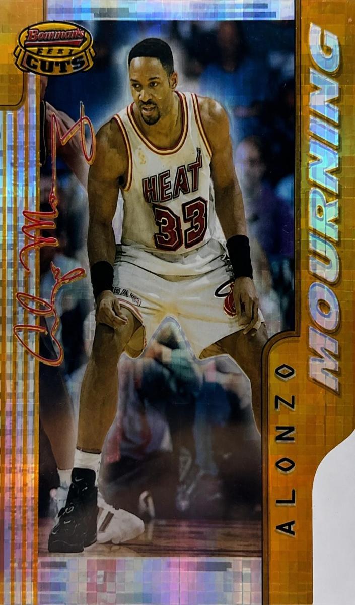 1996 Alonzo Mourning [Atomic Refractor] #BC8