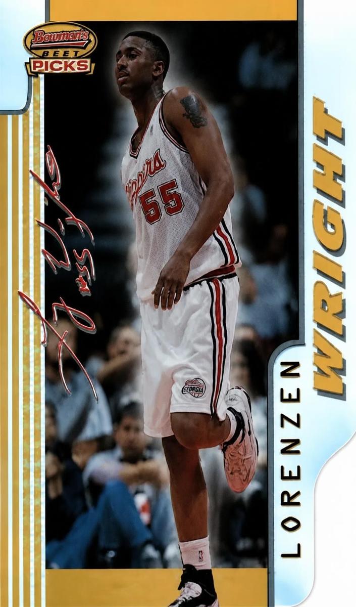 1996 Lorenzen Wright [Refractor] #BP3