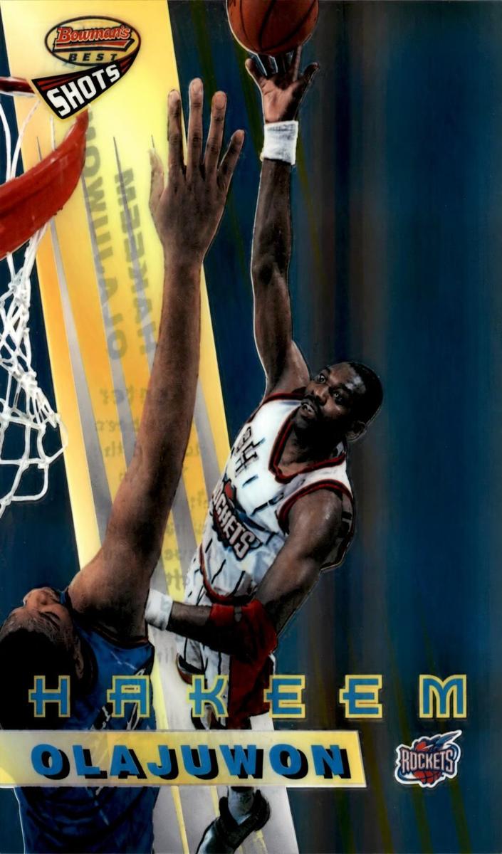 1996 Hakeem Olajuwon [Atomic Refractor] #BS4