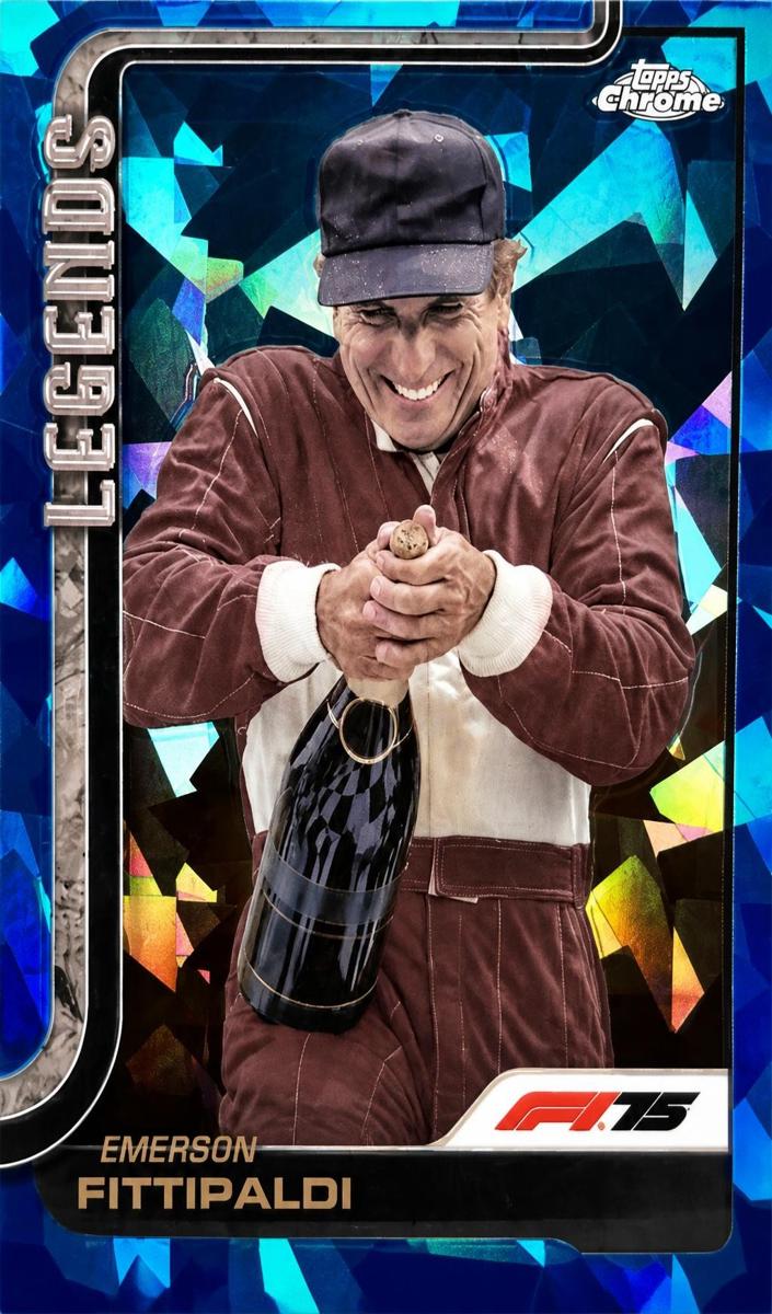 2025 Topps Chrome Sapphire F1 Emerson Fittipaldi #152 card