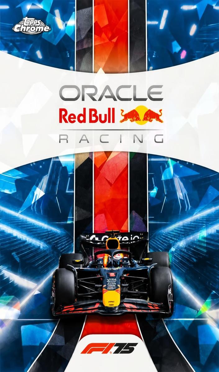 Oracle Red Bull Racing - 2025 Topps Chrome Sapphire F1