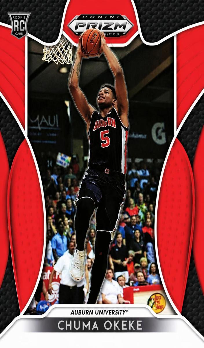 2019 Panini Prizm Draft Picks Chuma Okeke #17 card