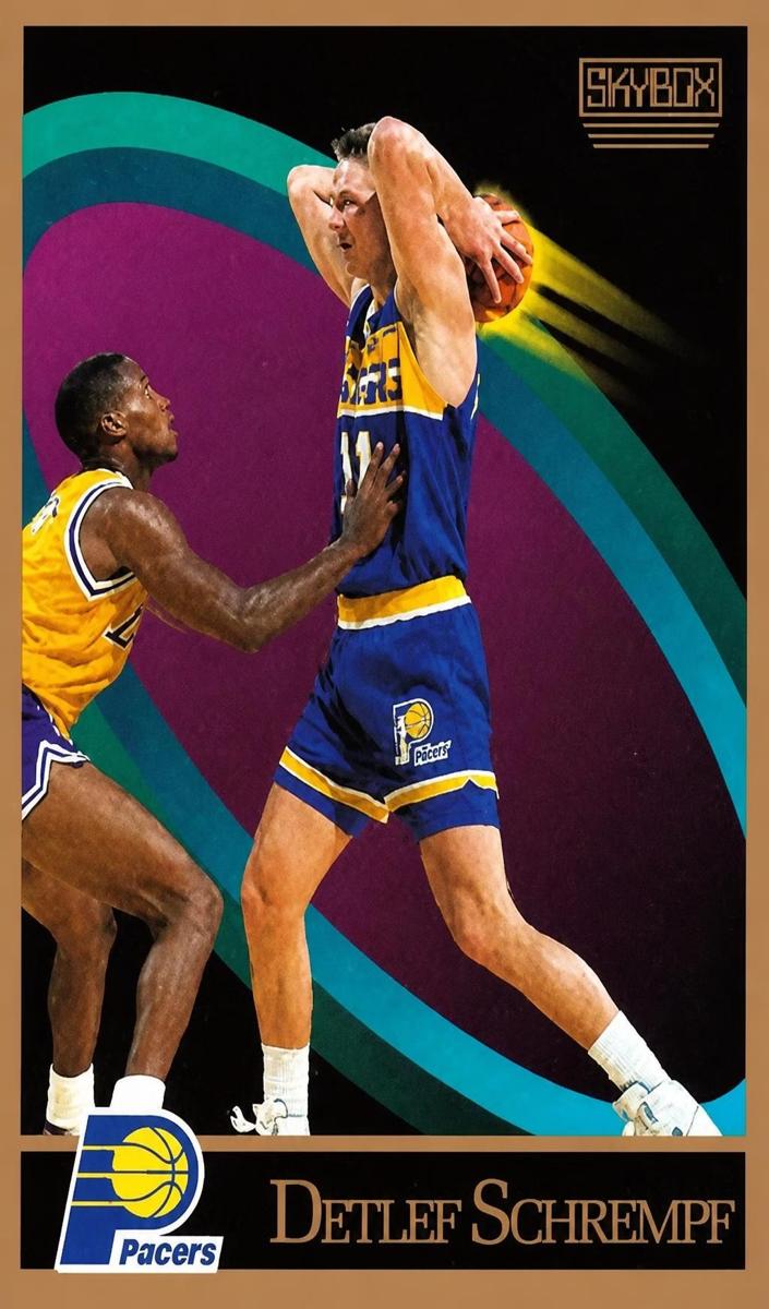 1990 Skybox Detlef Schrempf #121 card