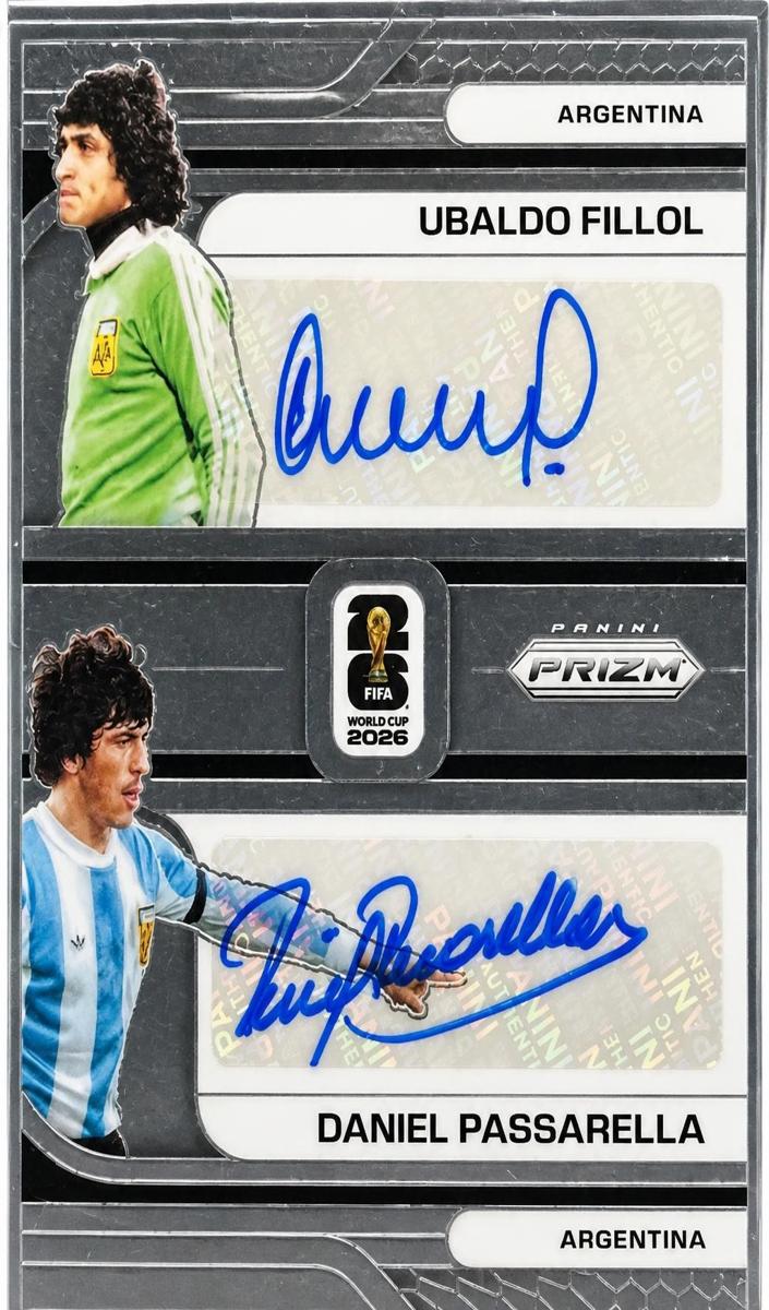 2026 Panini Prizm FIFA World Cup Daniel Passarella / Ubaldo Fillol #DS-UD card