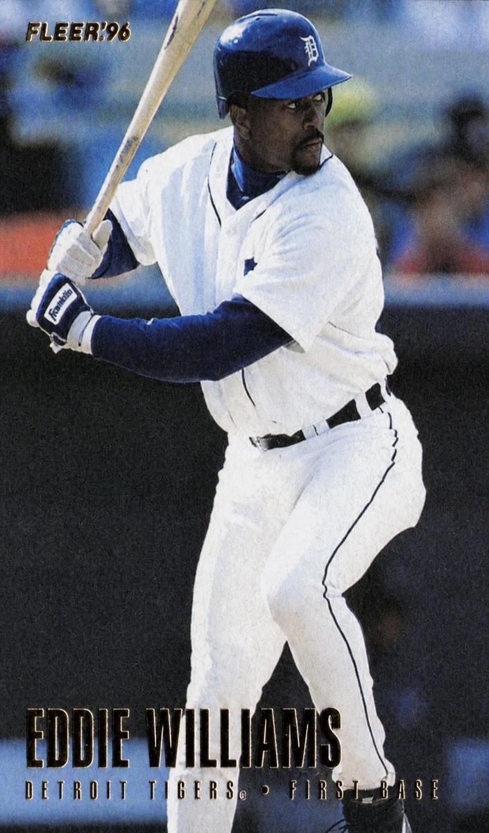 1996 Fleer Update Eddie Williams #U37 card
