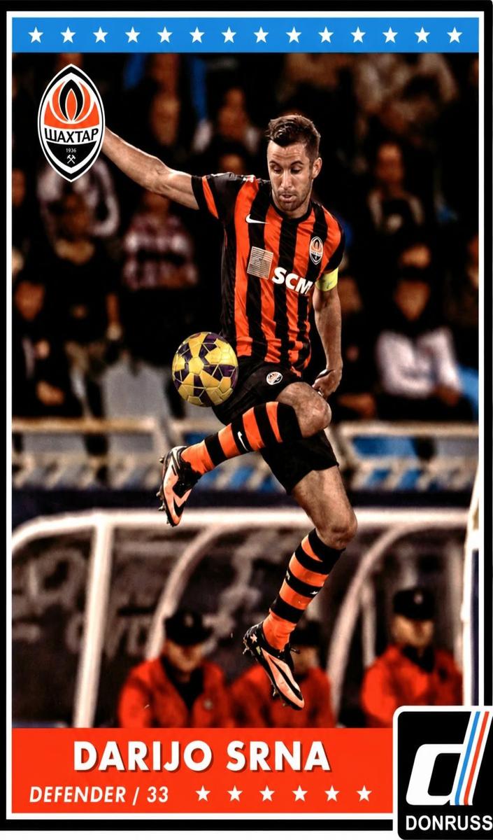 2015 Panini Donruss Darijo Srna #21 card