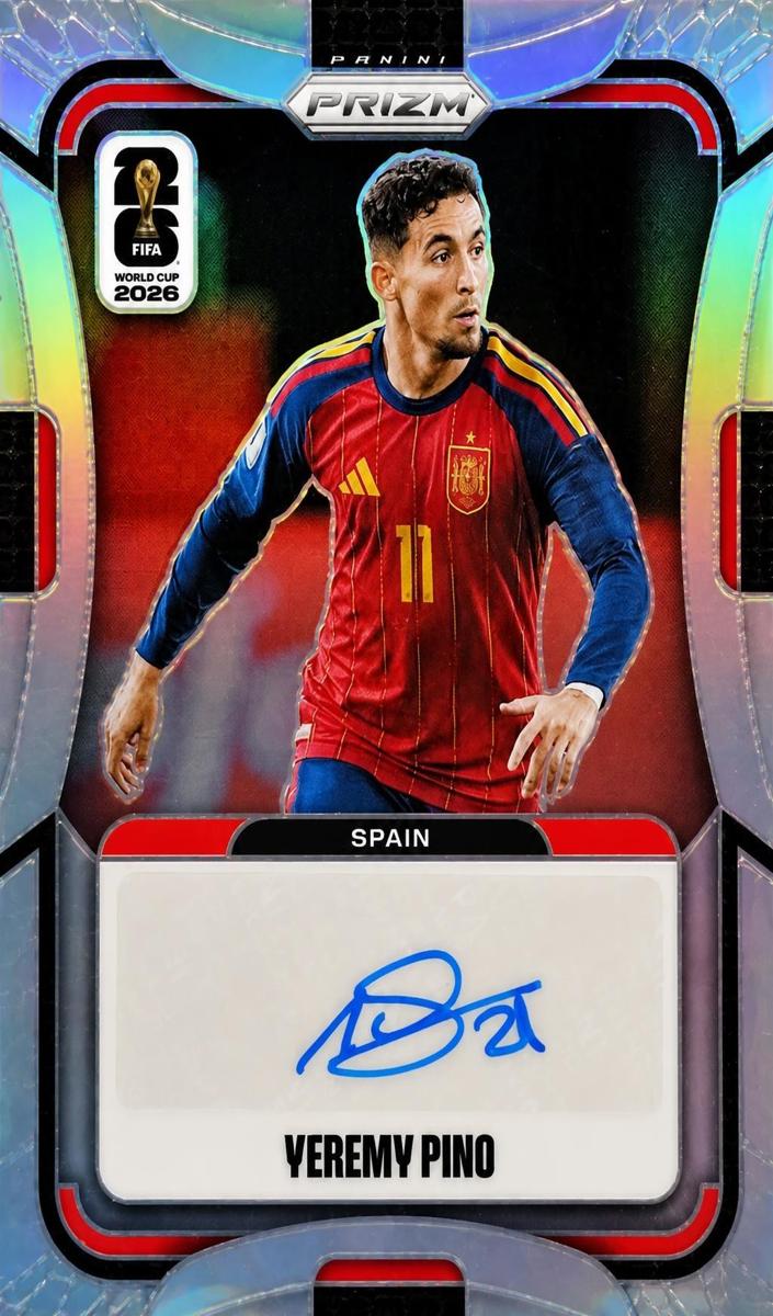2026 Panini Prizm FIFA World Cup Yeremy Pino [Silver] #S-YP card