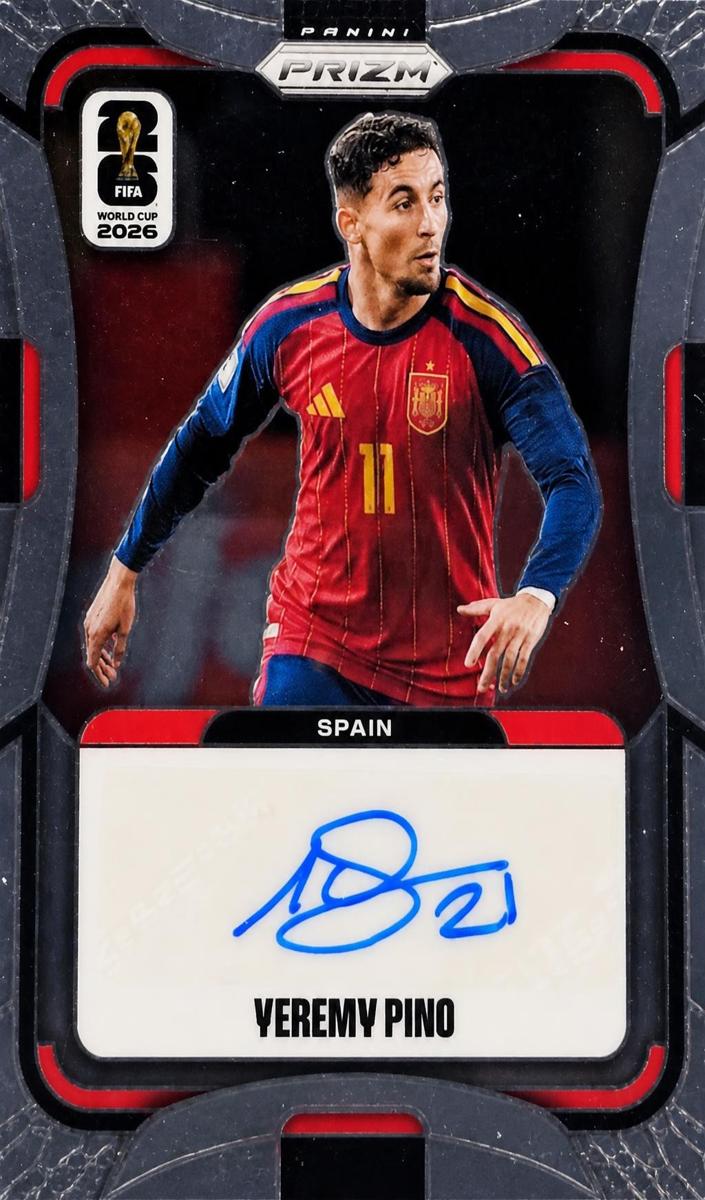 2026 Panini Prizm FIFA World Cup Yeremy Pino #S-YP card