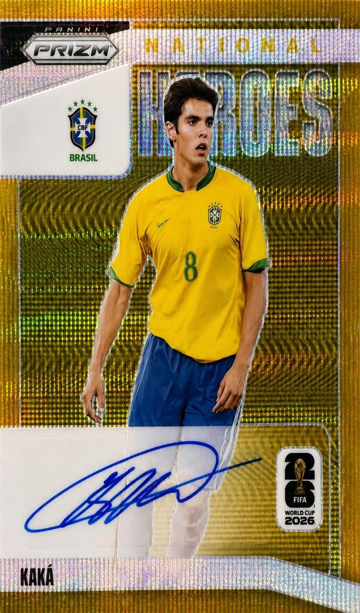 2026 Panini Prizm FIFA World Cup Kaka [Gold] #NH-K card