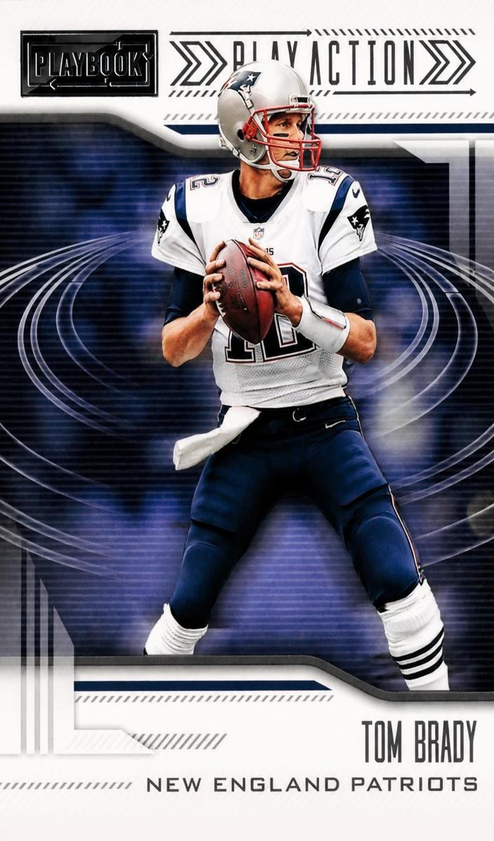2018 Score Color Rush Tom Brady #1 card