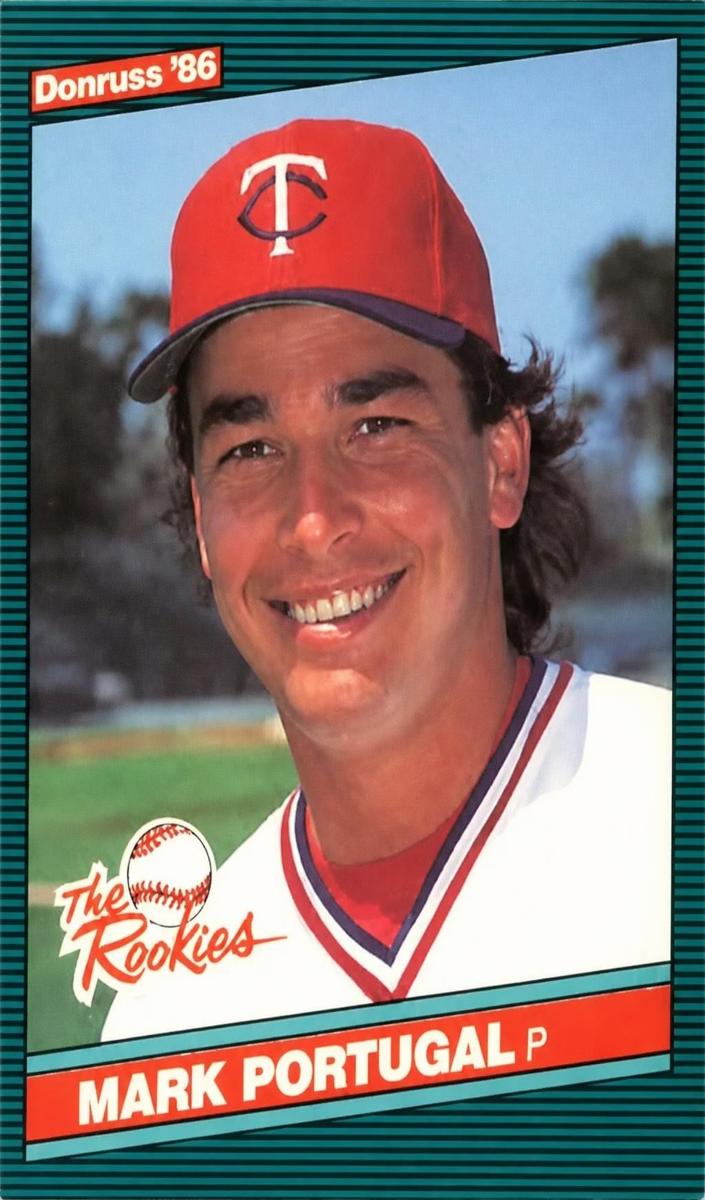 1986 Donruss The Rookies Mark Portugal #44 card