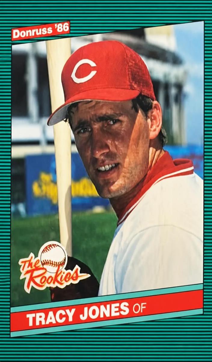 1986 Donruss The Rookies Tracy Jones #2 card
