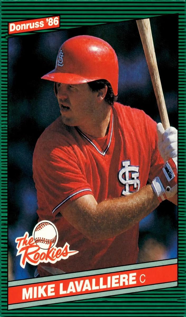 1986 Mike LaValliere #35