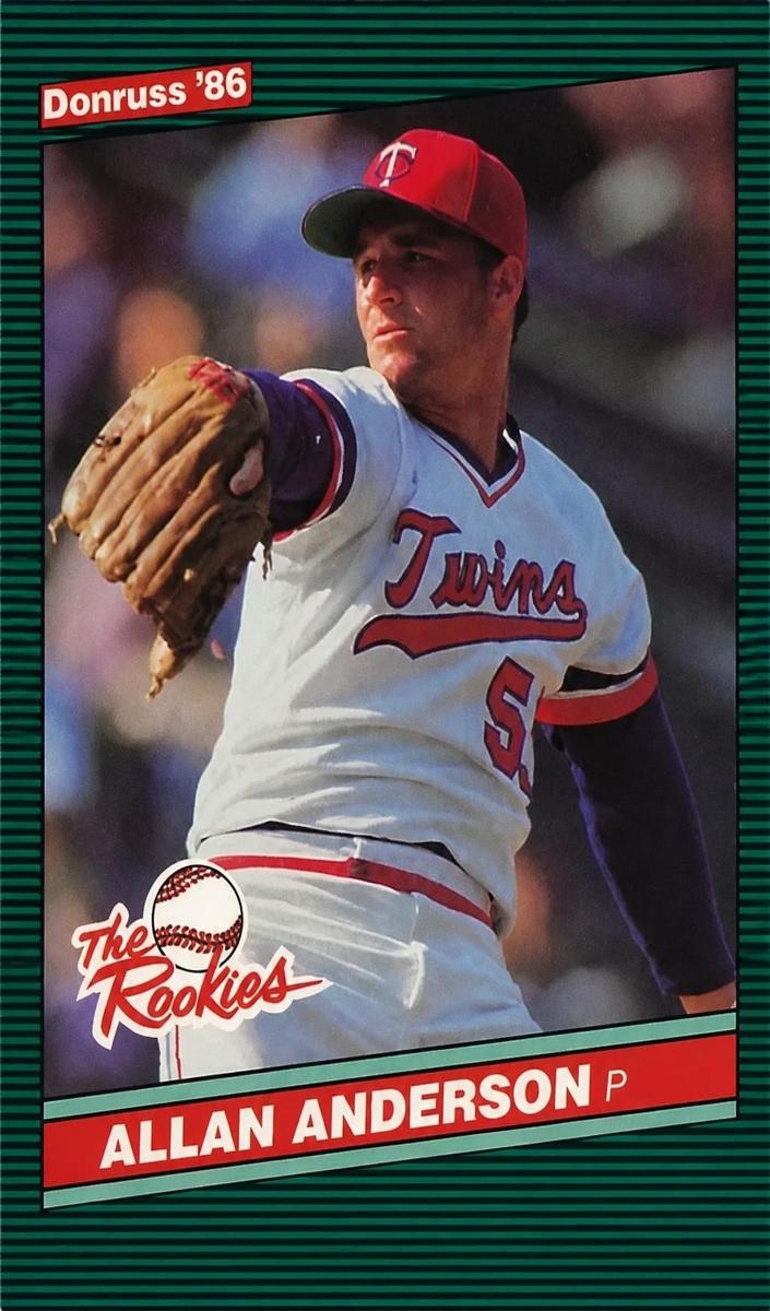 1986 Allan Anderson #3