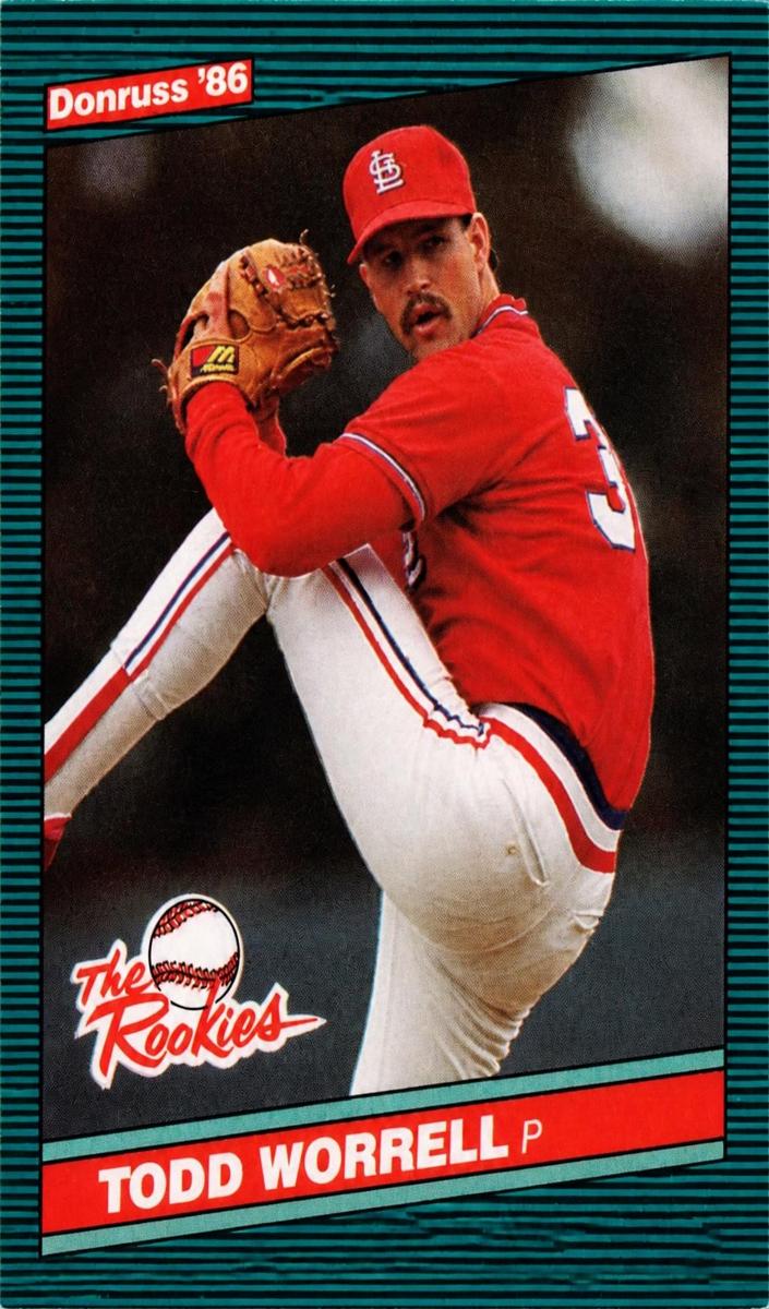Todd Worrell 1986 Donruss The Rookies Baseball