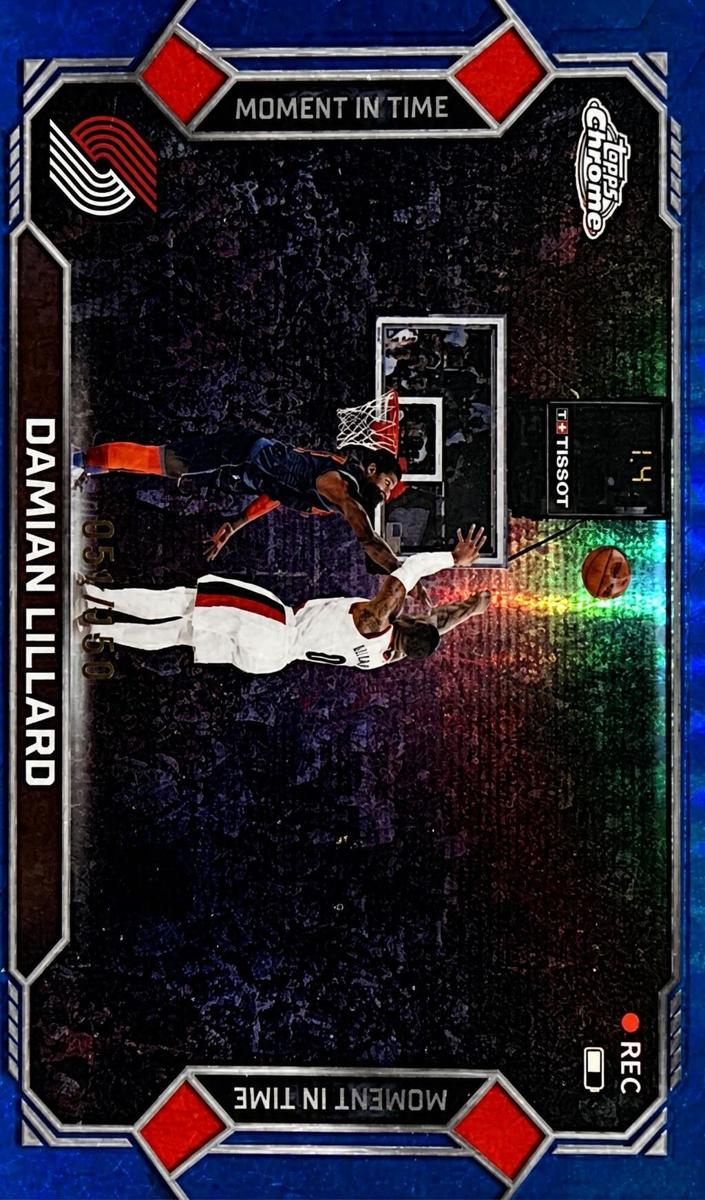2025 Damian Lillard [Blue Refractor] #MT-11