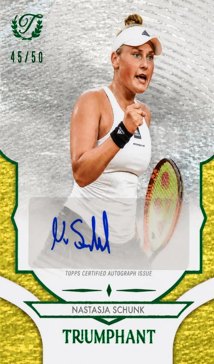 2025 Nastasja Schunk [Confetti Gold Foil] #65-A