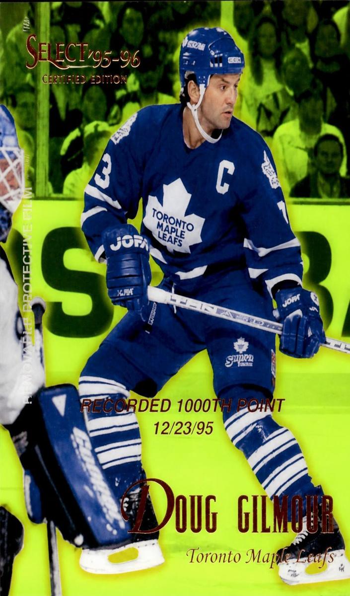 1995 Doug Gilmour [Mirror Gold] #48