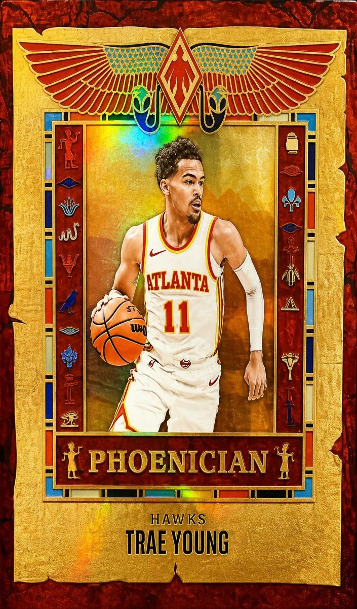 2023 Panini Phoenix Trae Young #12 card