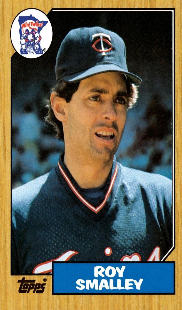 1987 Topps Roy Smalley #744 card