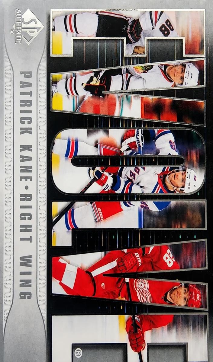 2023 SP Authentic Patrick Kane [Blue] #E-25 card