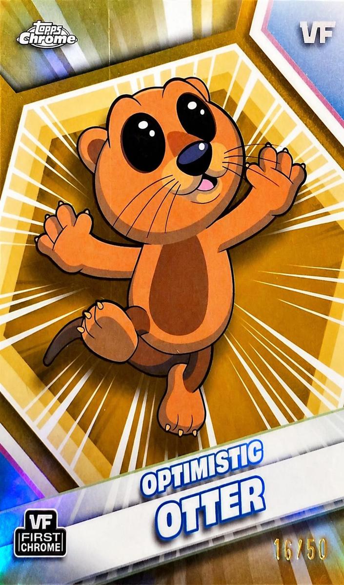 2026 Optimistic Otter [Gold Refractor] #129