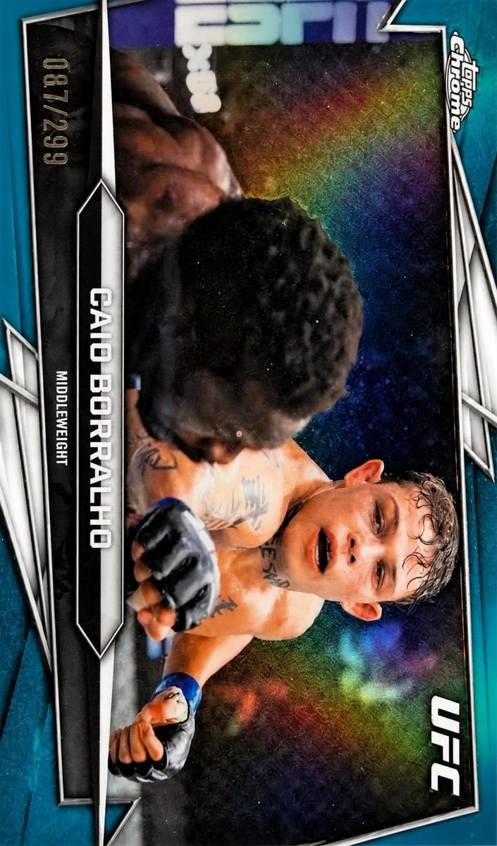 2026 Caio Borralho [Aqua Refractor] #76