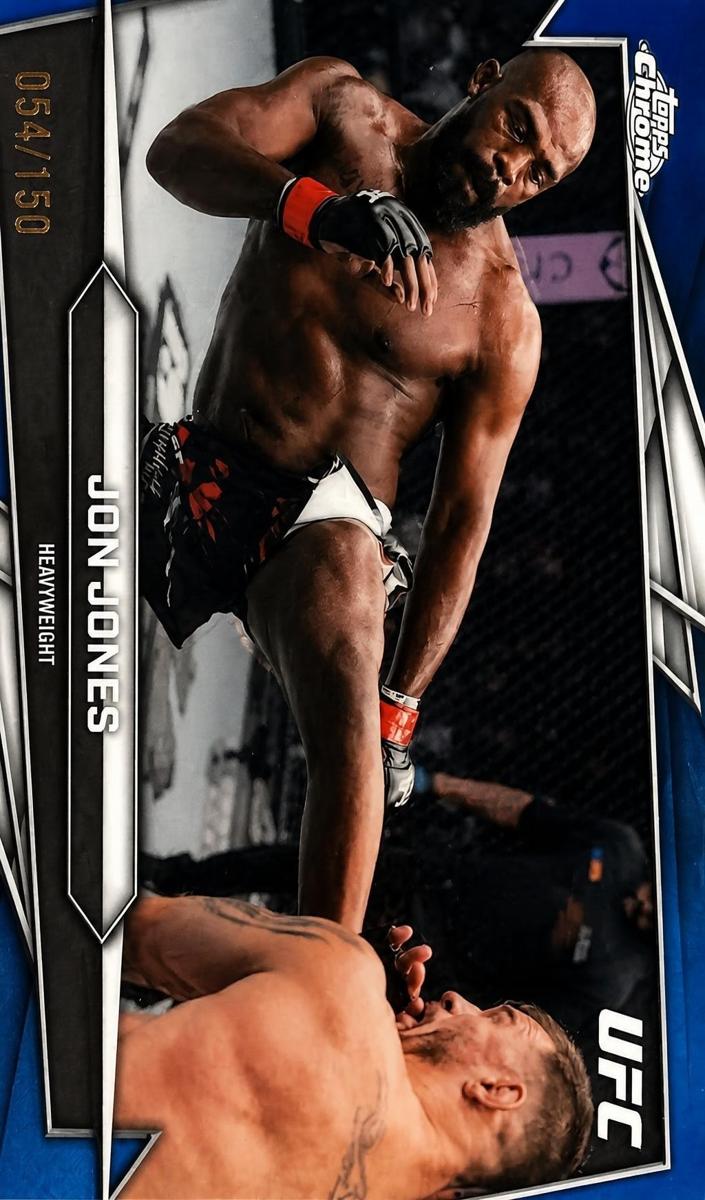 2026 Jon Jones [Blue Refractor] #36