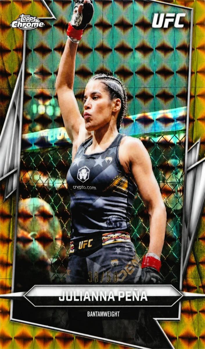 2026 Julianna Pena [Gold Geometric Refractor] #175