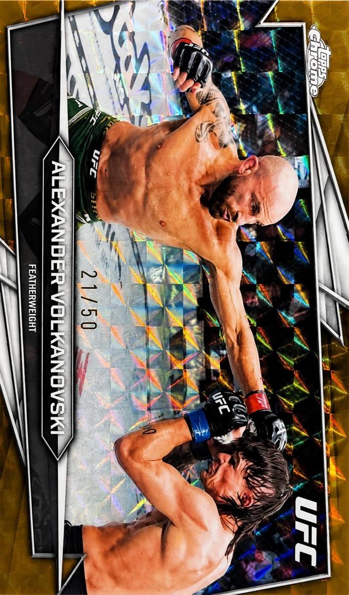 2026 Alexander Volkanovski [Gold Geometric Refractor] #30