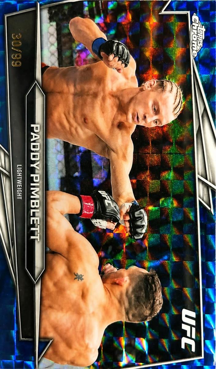 2026 Paddy Pimblett [Blue Geometric Refractor] #23