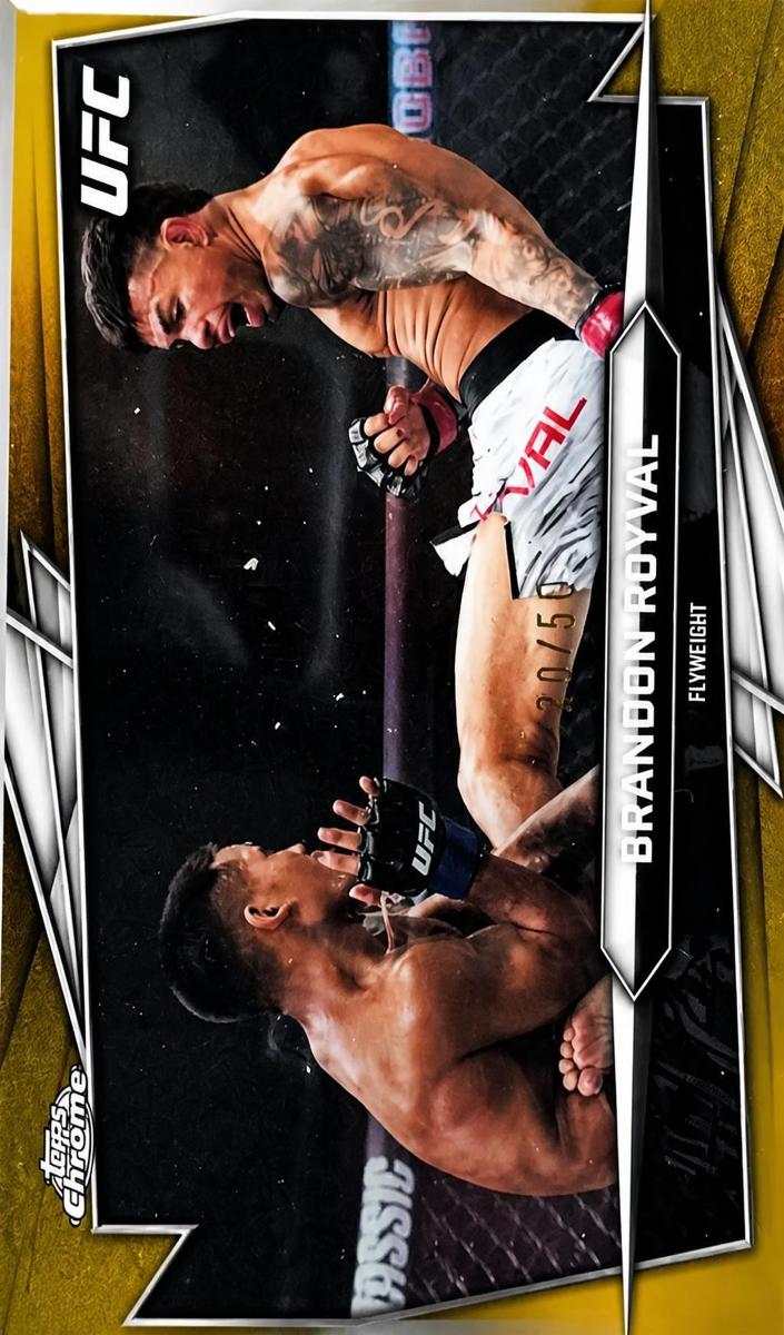 2026 Brandon Royval [Gold Refractor] #54
