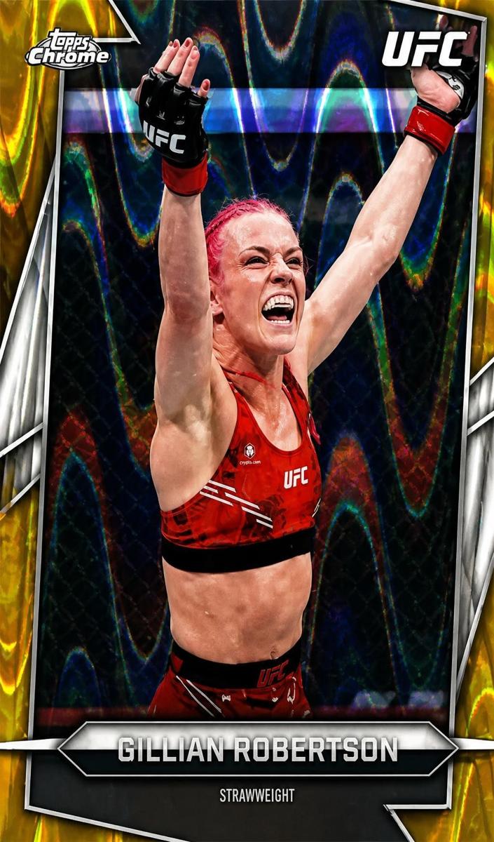 2026 Gillian Robertson [Gold Refractor] #136