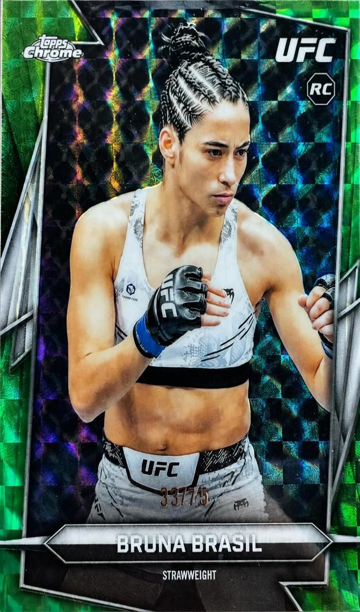 2026 Bruna Brasil [Green Geometric Refractor] #83