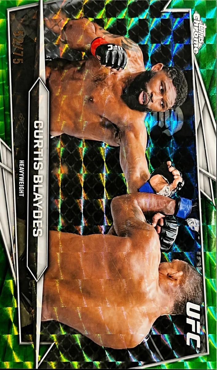 2026 Curtis Blaydes [Green Geometric Refractor] #96