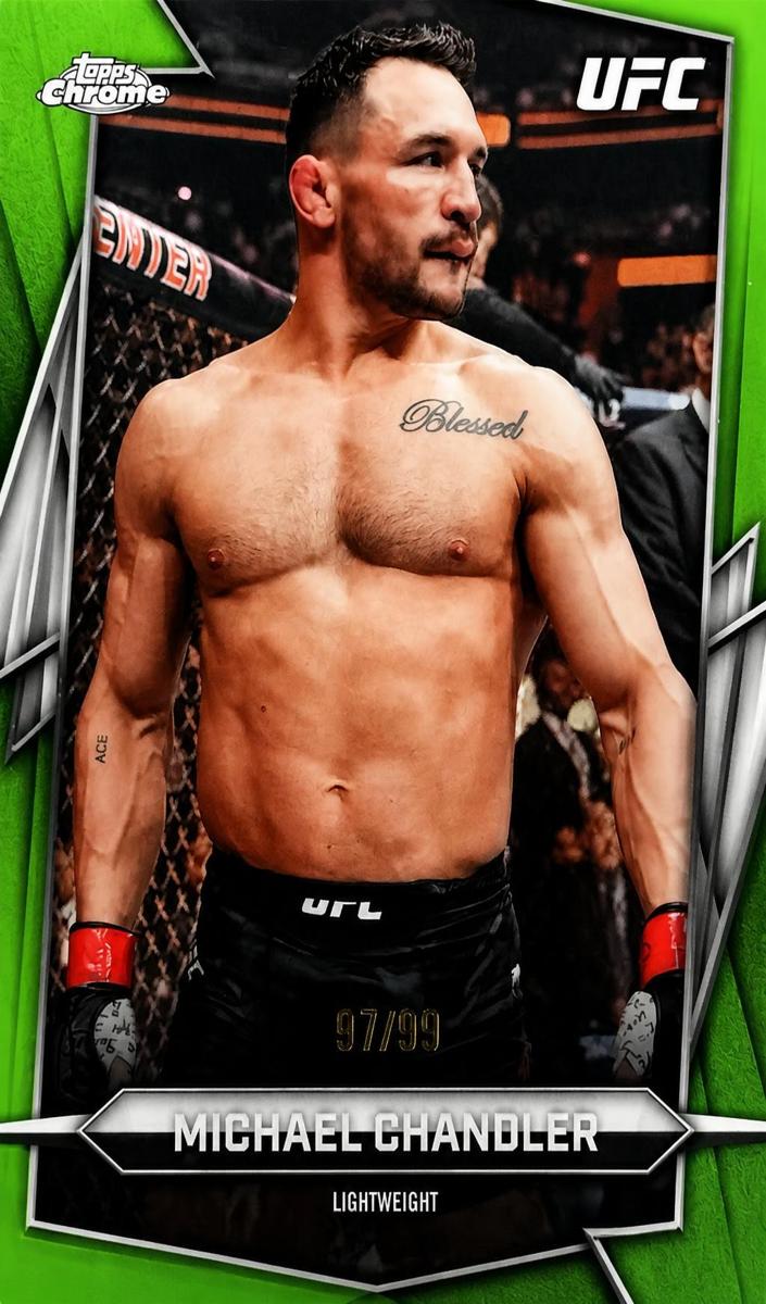 2026 Michael Chandler [Green Refractor] #159