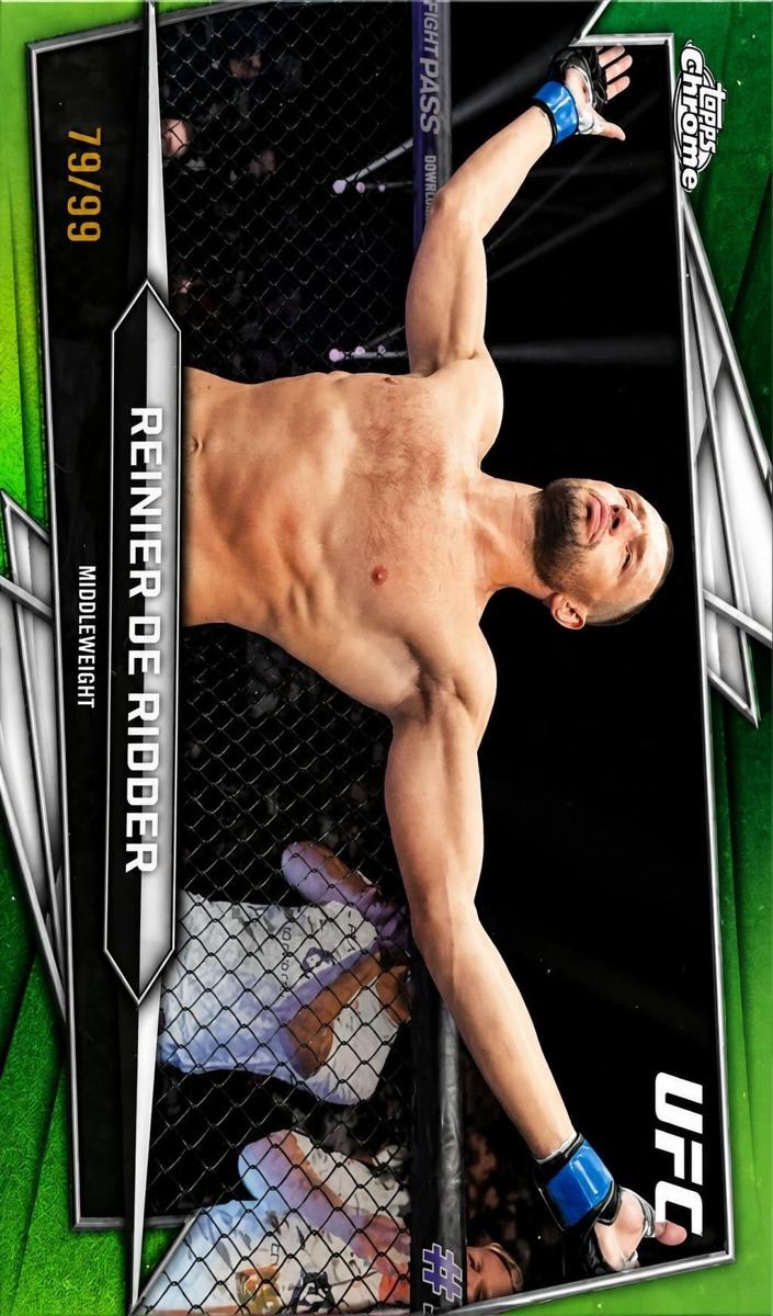 2026 Reinier De Ridder [Green Refractor] #38