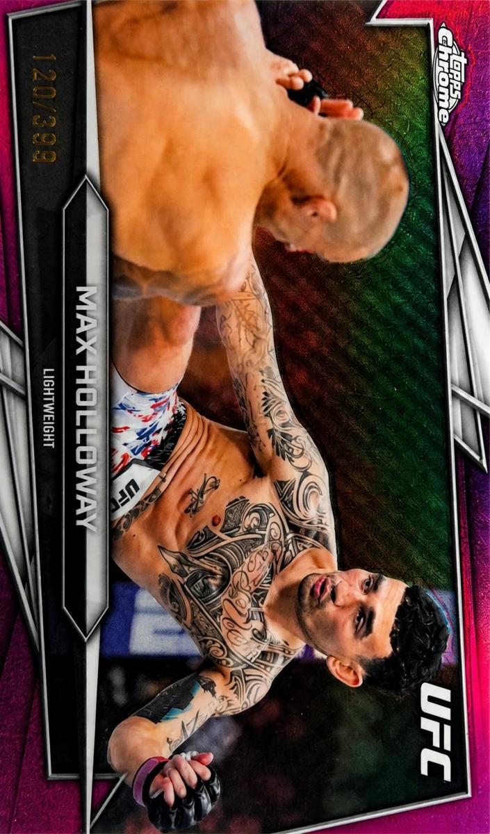 2026 Max Holloway [Magenta Refractor] #100