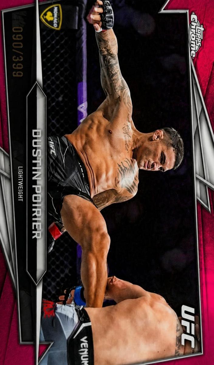 2026 Dustin Poirier [Magenta Refractor] #78