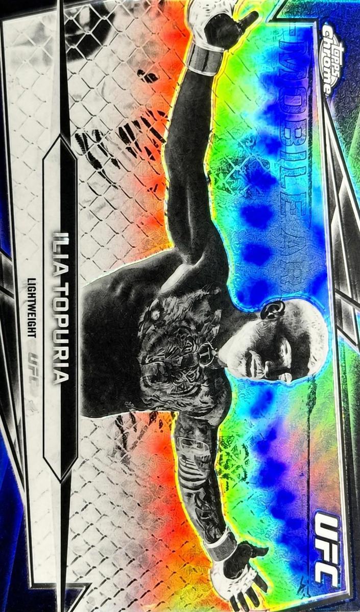 2026 Ilia Topuria [Negative Refractor] #1