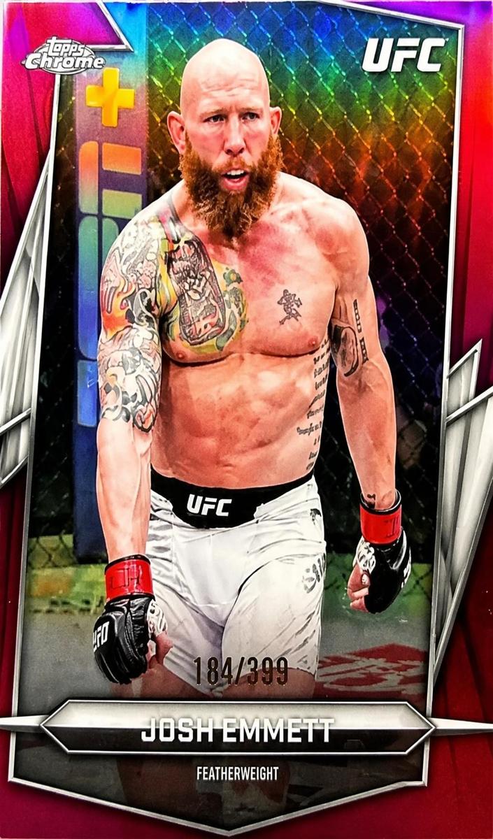 2026 Josh Emmett [Magenta Refractor] #141