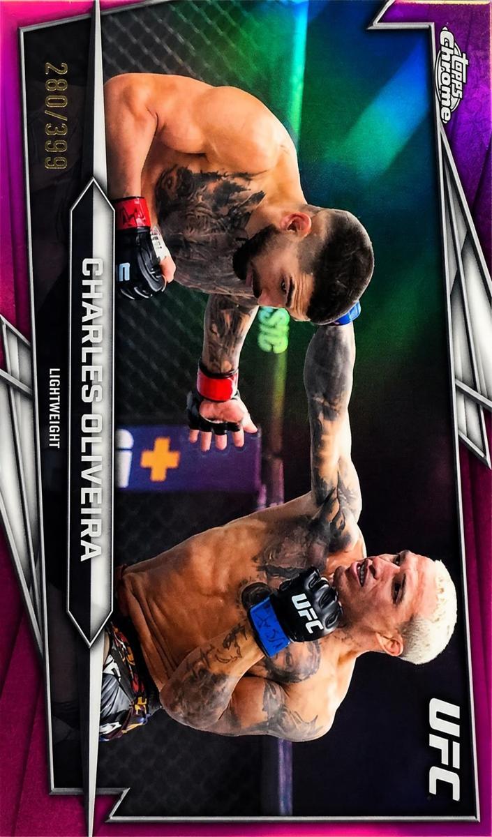 2026 Charles Oliveira [Magenta Refractor] #150