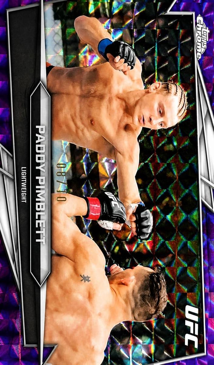 2026 Paddy Pimblett [Purple Geometric Refractor] #23