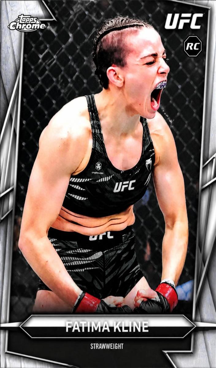 2026 Fatima Kline [UFC Glove Refractor] #158
