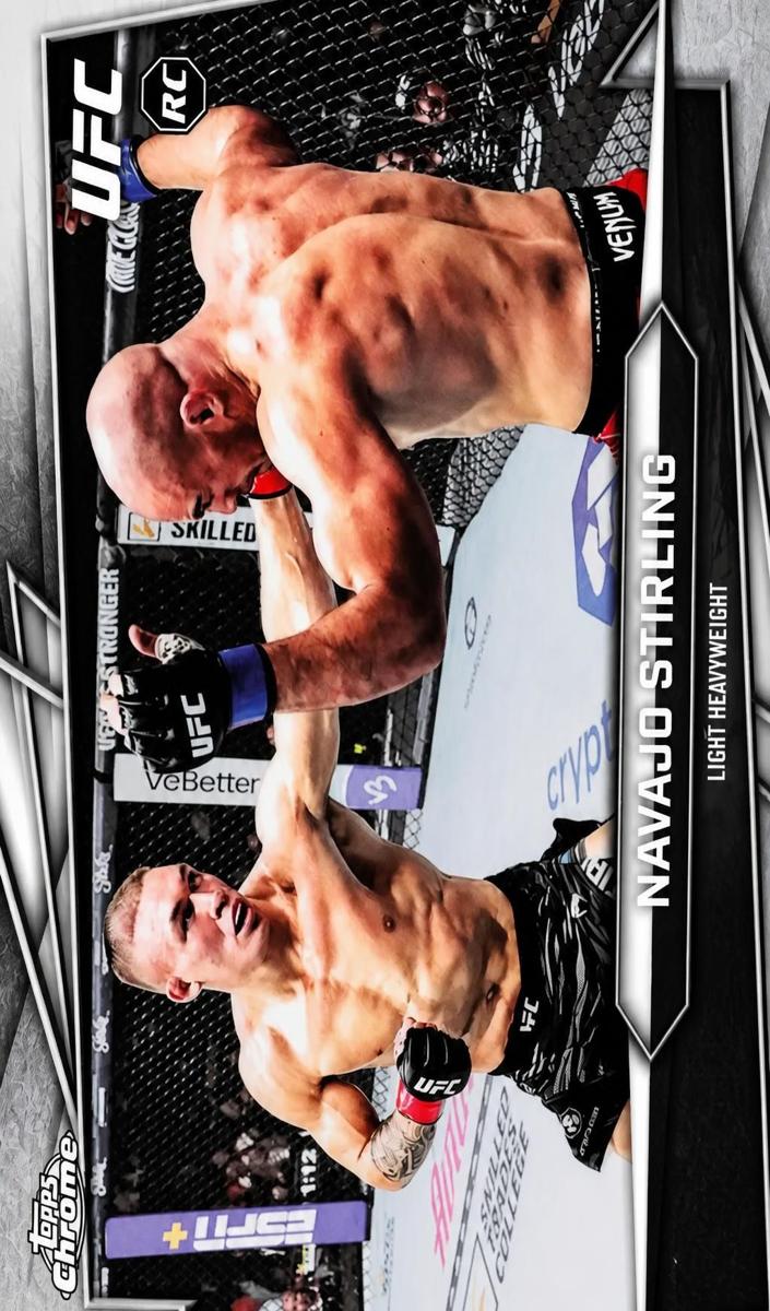 2026 Navajo Stirling [UFC Glove Refractor] #154