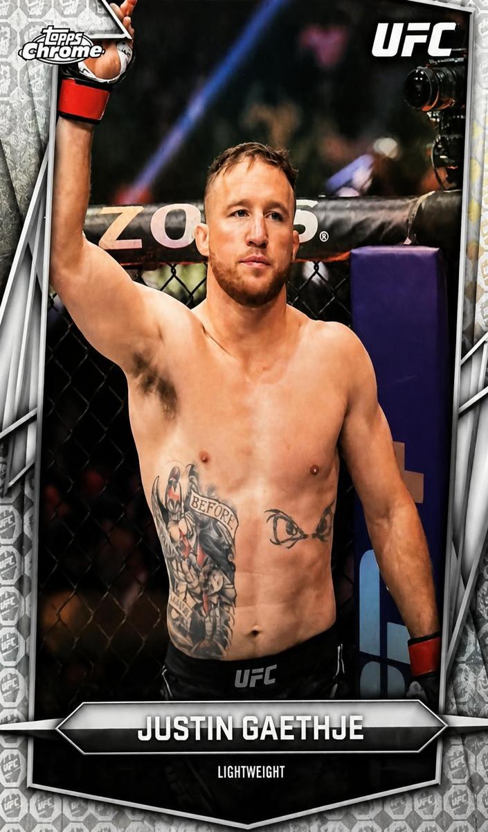2026 Justin Gaethje [UFC Glove Refractor] #39