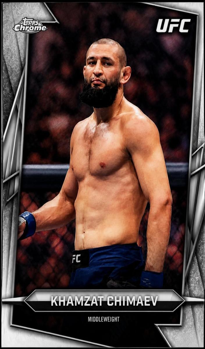 2026 Khamzat Chimaev [UFC Glove Refractor] #125