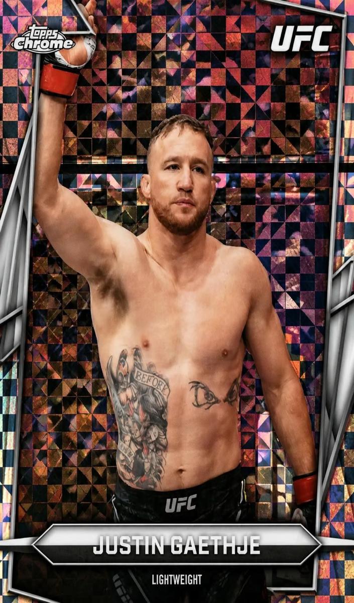 2026 Justin Gaethje [X-Fractor] #39