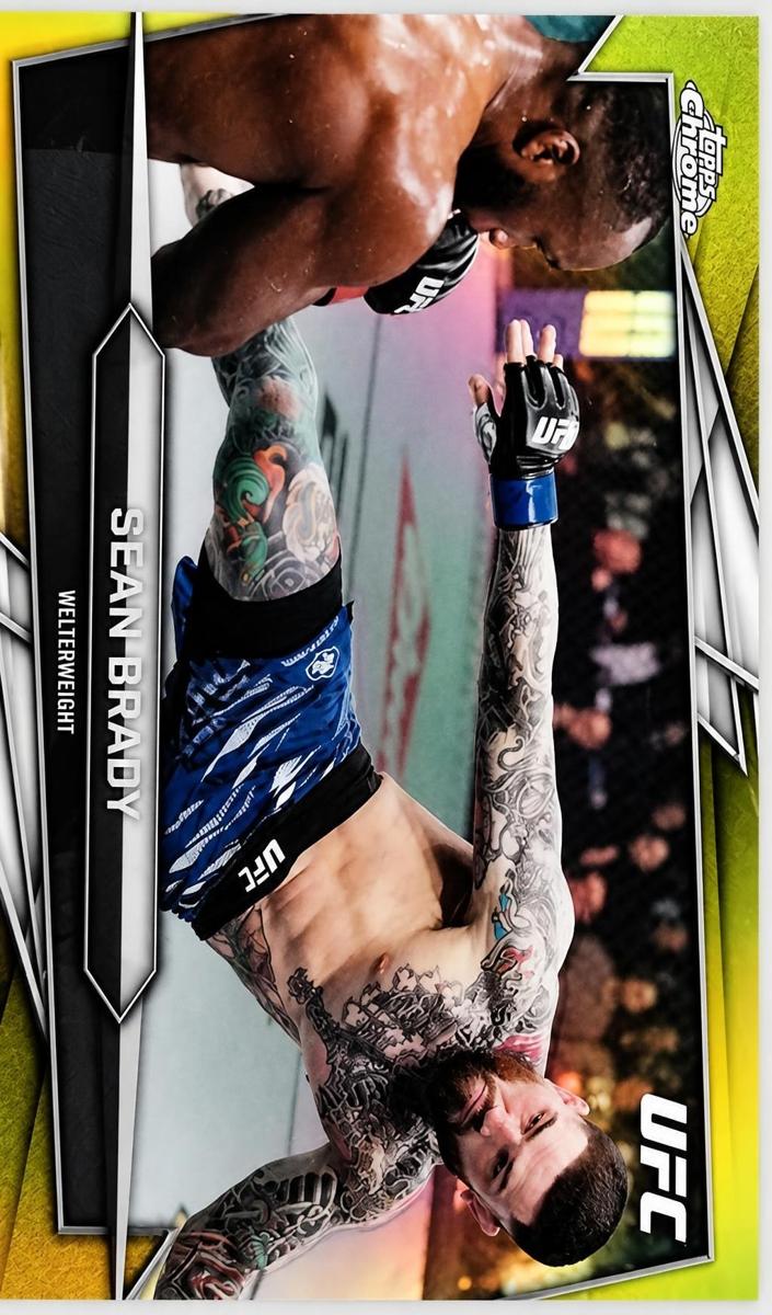 2026 Sean Brady [Yellow Refractor] #106
